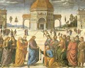 彼得罗 贝鲁吉诺 : Christ Giving the Keys to St. Peter